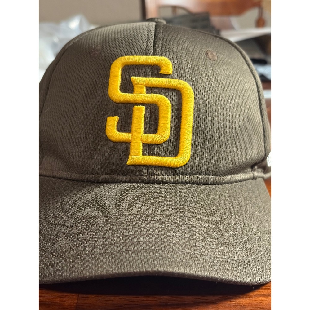 OC Sports San Diego Padres Youth Hat Brown Yellow Team MLB Baseball Cap
